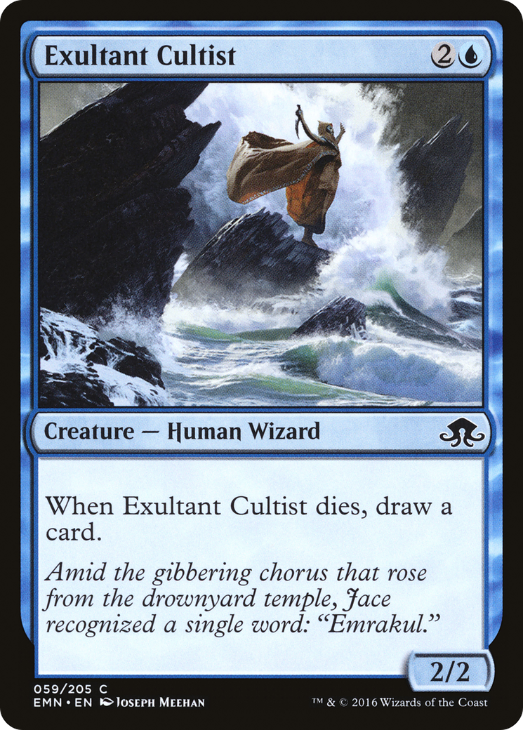 Exultant Cultist (EMN-059) [Eldritch Moon] MTG Single Wizards of the Coast