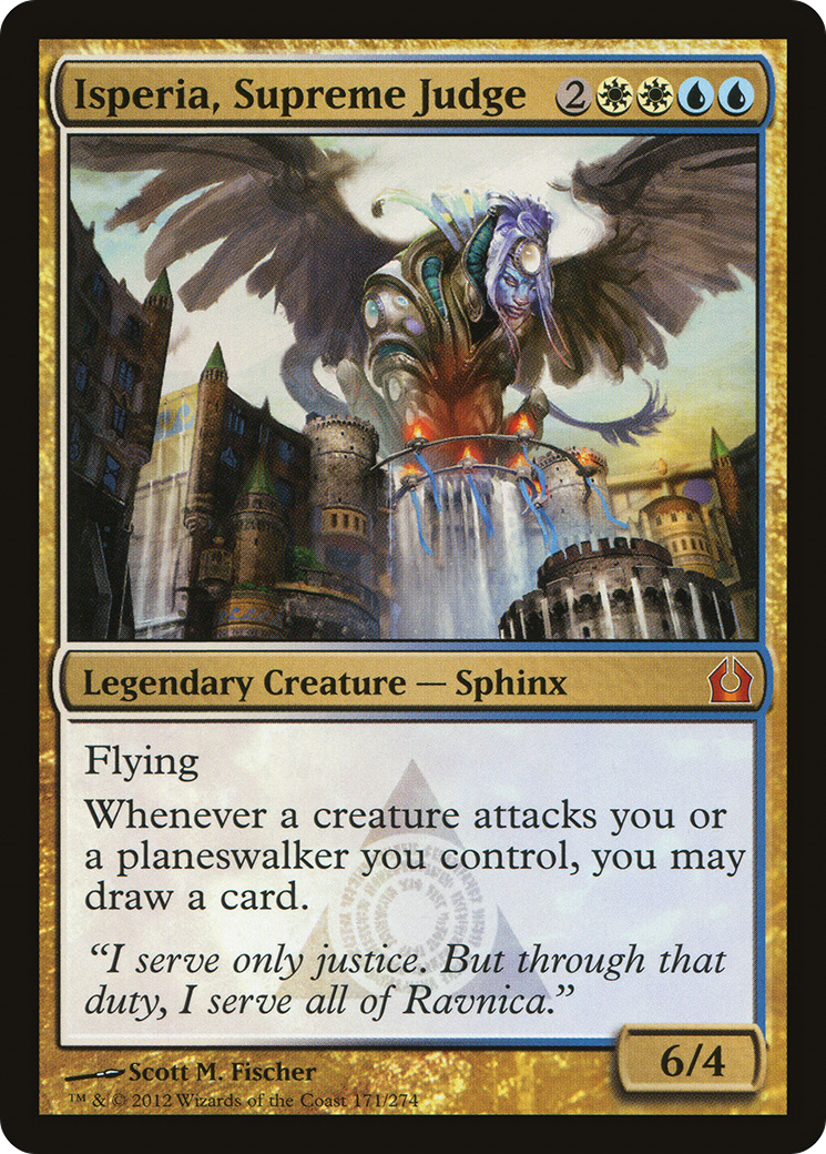 Isperia, Supreme Judge (RTR-171) [Return to Ravnica] Foil MTG Single Wizards of the Coast