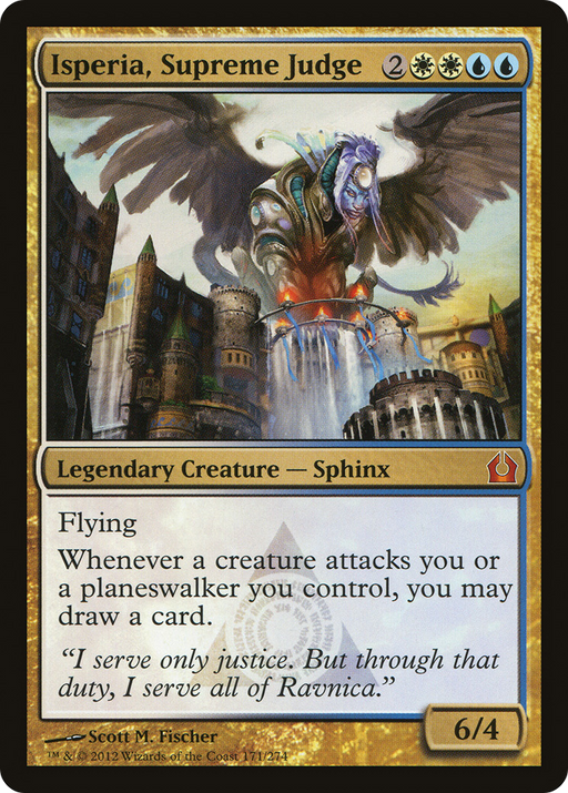 Isperia, Supreme Judge (RTR-171) [Return to Ravnica] MTG Single Wizards of the Coast