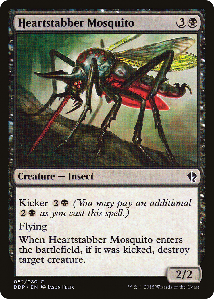 Heartstabber Mosquito (DDP-052) [Misc] Duel Decks: Zendikar vs. Eldrazi MTG Single Wizards of the Coast