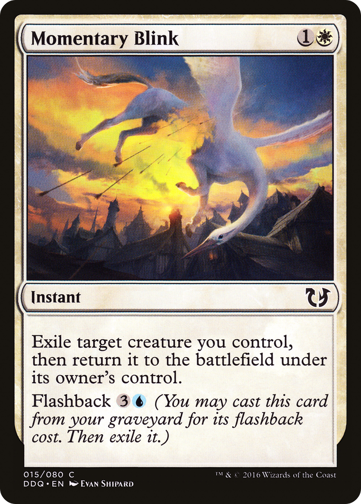 Momentary Blink (DDQ-015) [Misc] Duel Decks: Blessed vs. Cursed MTG Single Wizards of the Coast