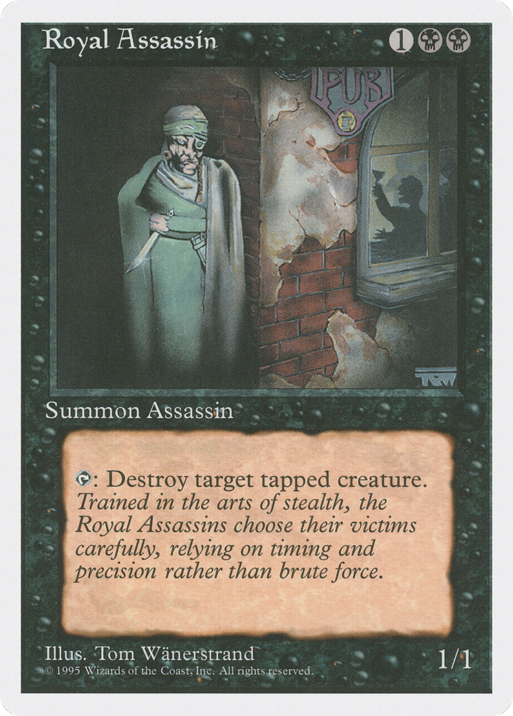 Royal Assassin (4ED-157) [Fourth Edition] MTG Single Wizards of the Coast
