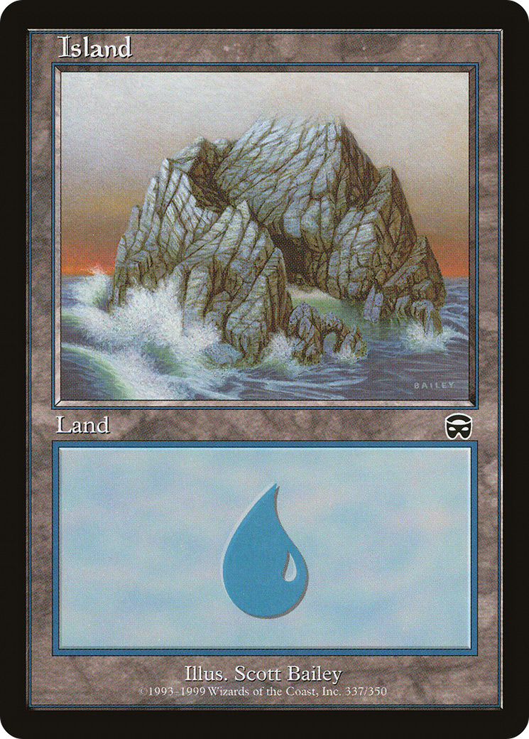 Island (MMQ-337) [Mercadian Masques] MTG Single Wizards of the Coast