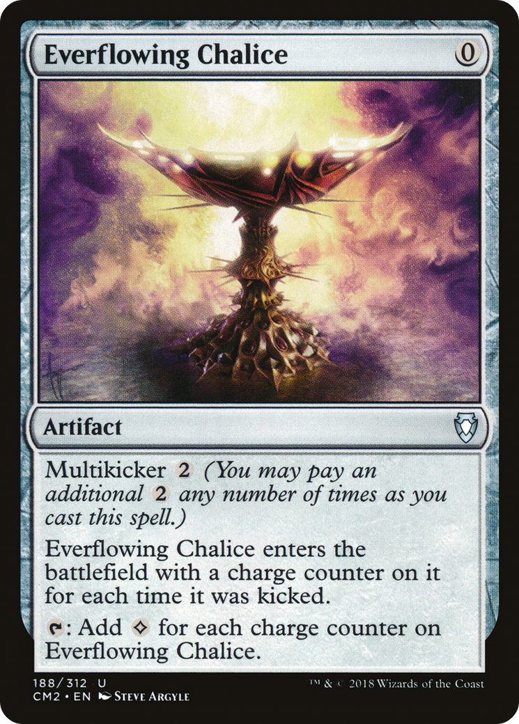 Everflowing Chalice (CM2-188) [Commander Anthology Volume II] MTG Single Wizards of the Coast