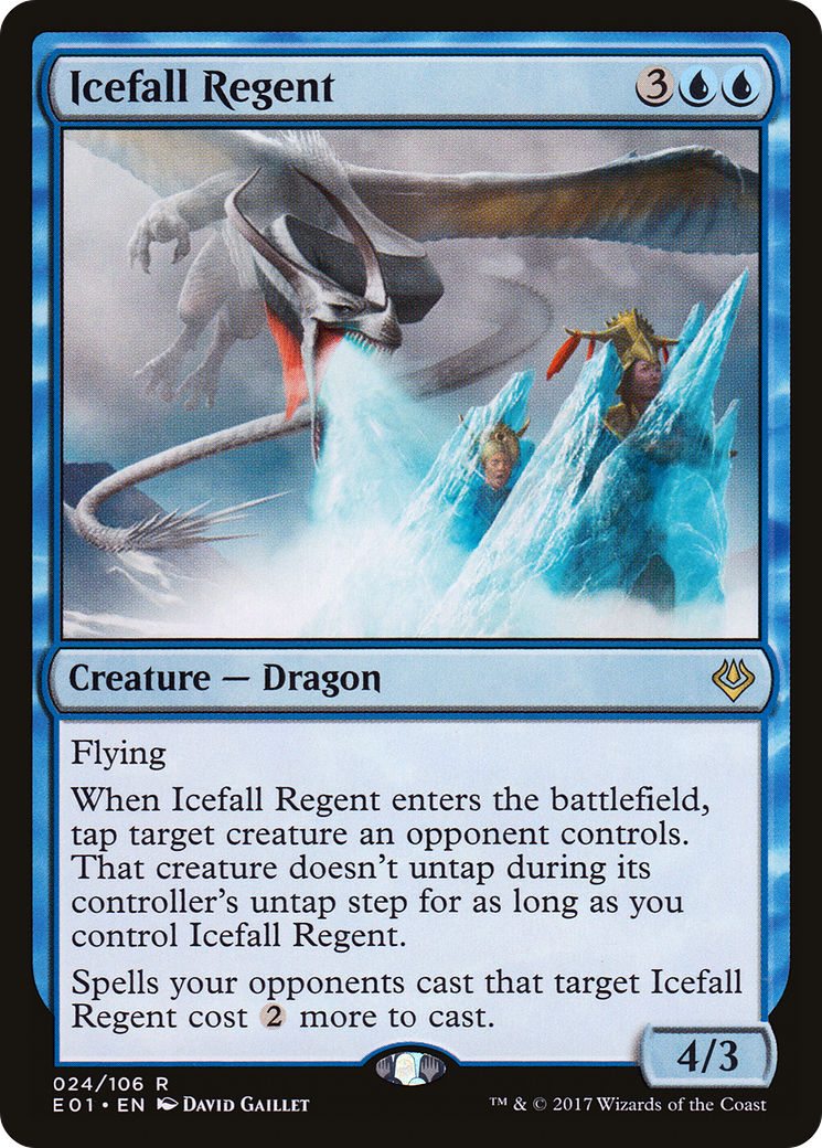 Icefall Regent (AC2-024) [Misc] Archenemy: Nicol Bolas MTG Single Wizards of the Coast