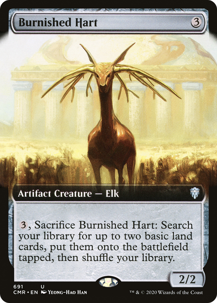 Burnished Hart (CMR-691) [Commander Legends] (Extended Art) Foil MTG Single Wizards of the Coast