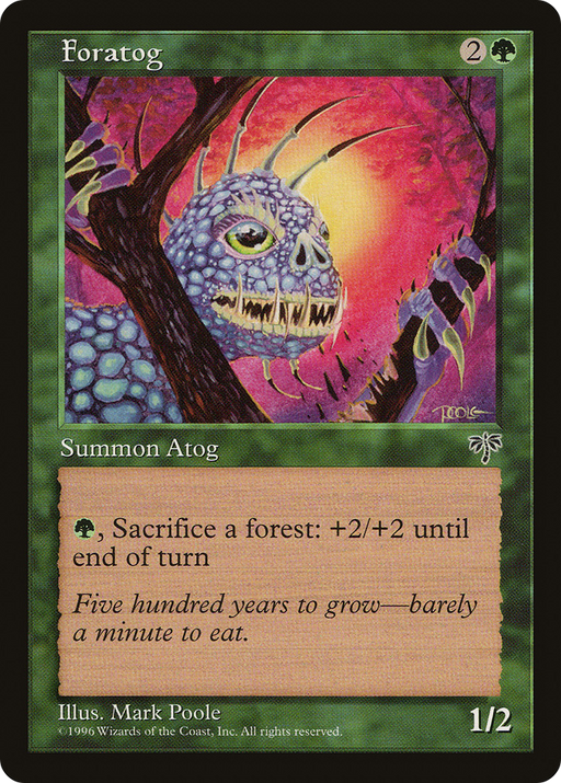 Foratog (MIR-217) [Mirage] MTG Single Wizards of the Coast