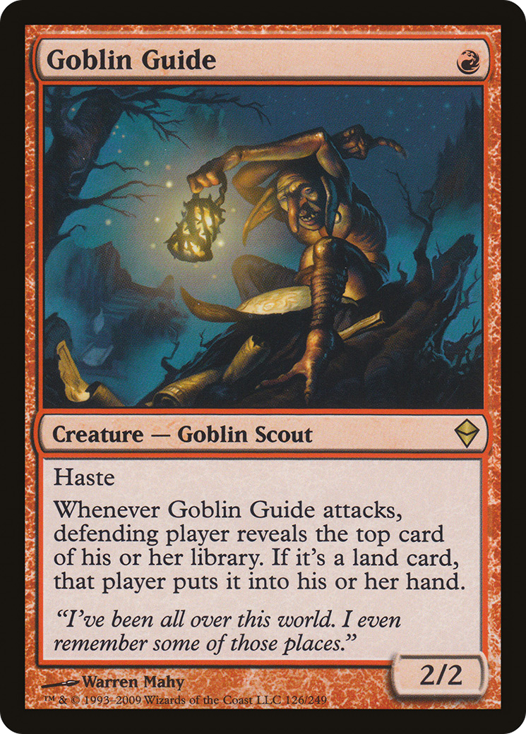 Goblin Guide (ZEN-126) [Zendikar] MTG Single Wizards of the Coast