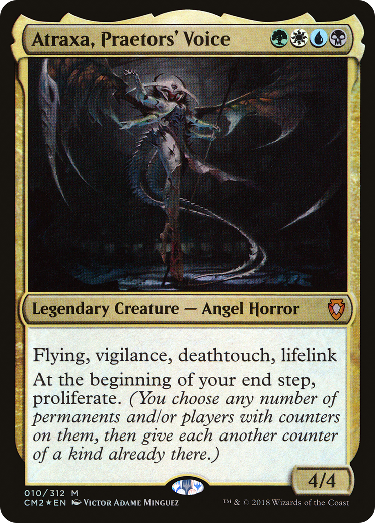 Atraxa, Praetors' Voice (CM2-010) [Commander Anthology Volume II] Foil MTG Single Wizards of the Coast