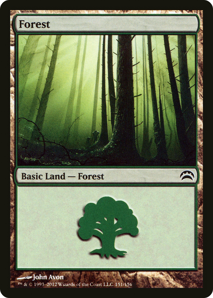 Forest (PC2-151) [Misc] Planechase 2012 Foil MTG Single Wizards of the Coast