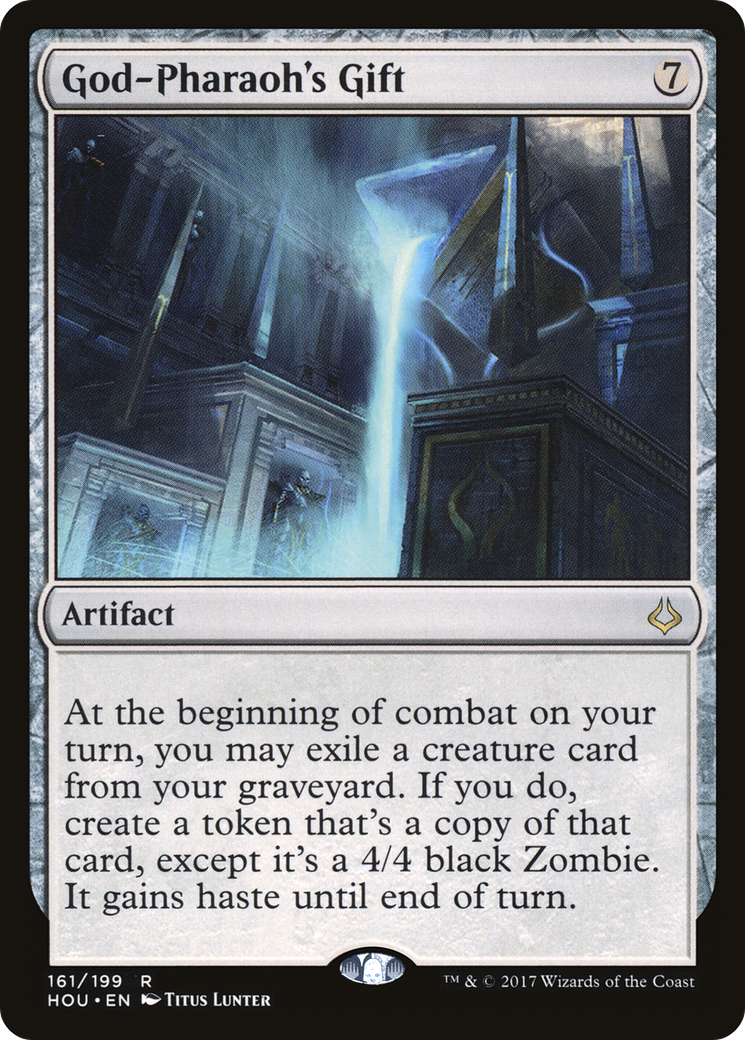 God-Pharaoh's Gift (HOU-161) [Hour of Devastation] Foil MTG Single Wizards of the Coast