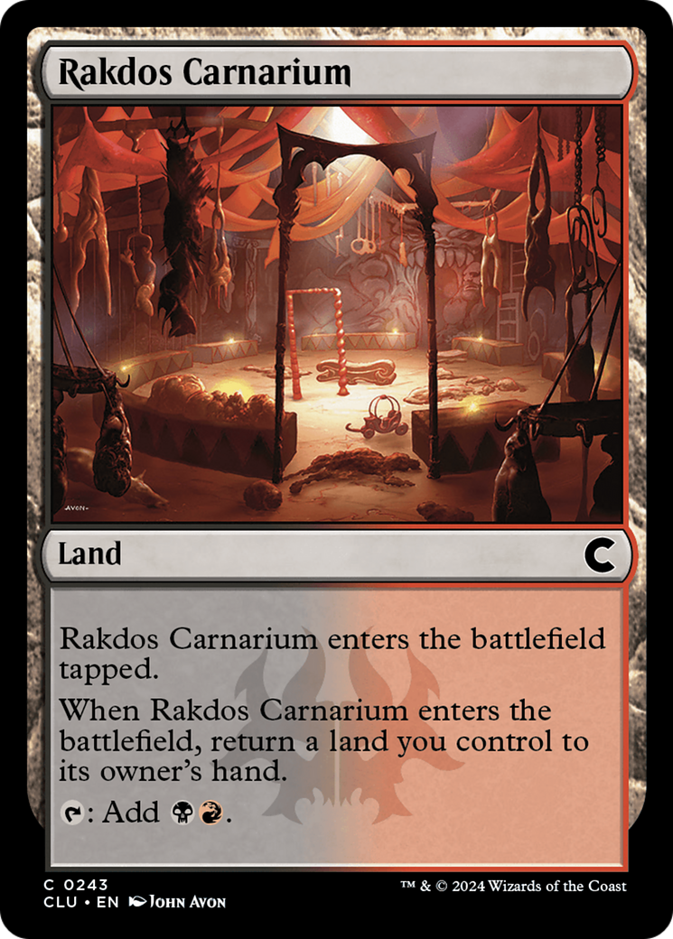Rakdos Carnarium (CLU-243) [Ravnica: Clue Edition] MTG Single Wizards of the Coast