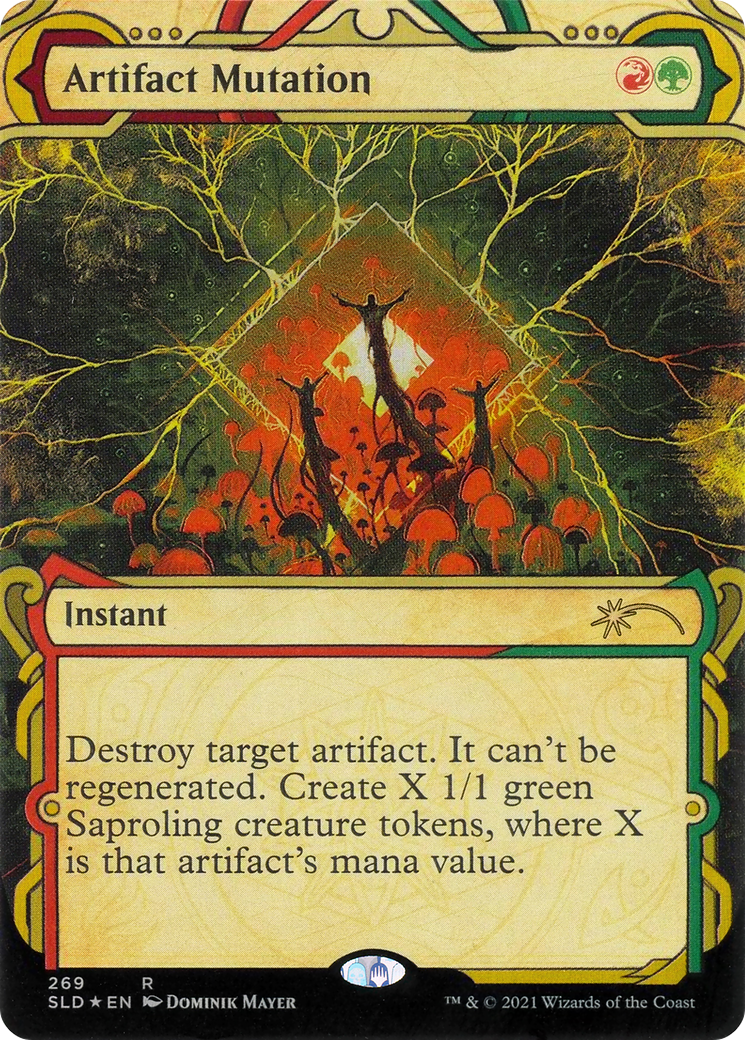 Artifact Mutation (SLD-269) [Secret Lair] Drop (Showcase) Foil MTG Single Wizards of the Coast