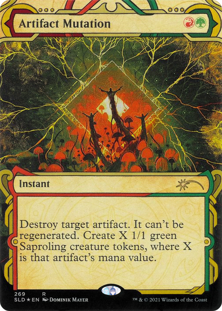 Artifact Mutation (SLD-269) [Secret Lair] Drop (Showcase) Foil MTG Single Wizards of the Coast