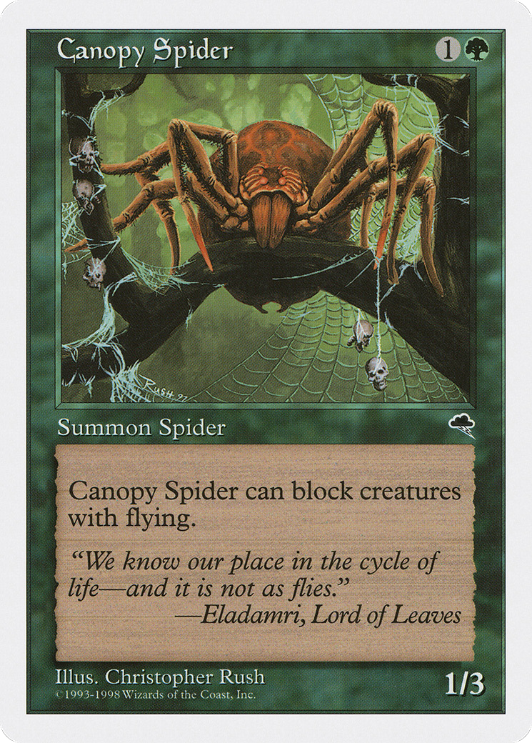 Canopy Spider (ATH-052) [Anthologies] MTG Single Wizards of the Coast