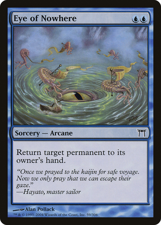 Eye of Nowhere (CHK-059) [Champions of Kamigawa] MTG Single Wizards of the Coast