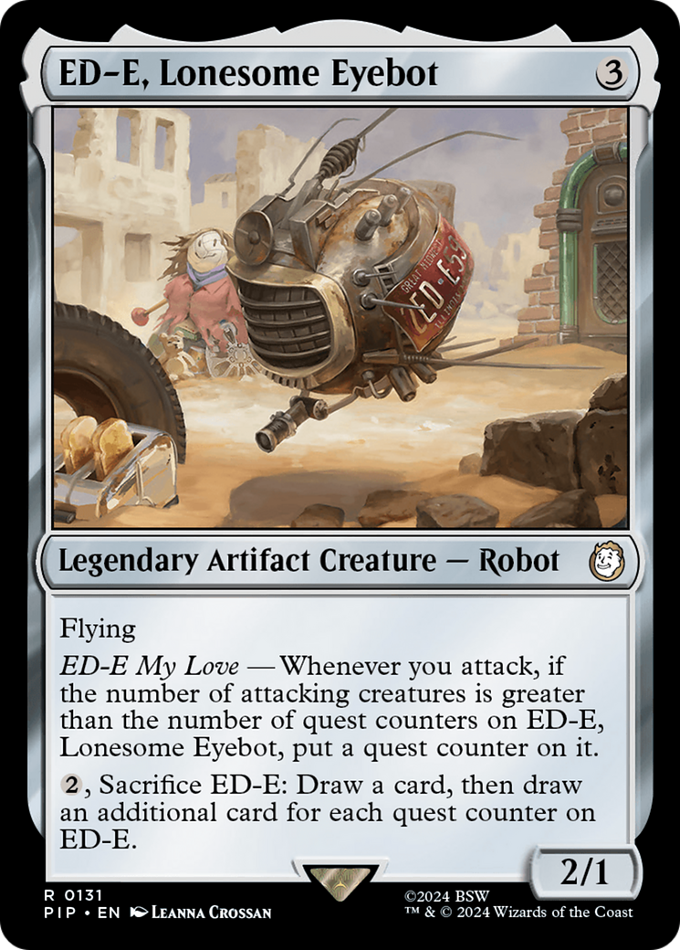 ED-E, Lonesome Eyebot (PIP-131) [Fallout] Foil MTG Single Wizards of the Coast