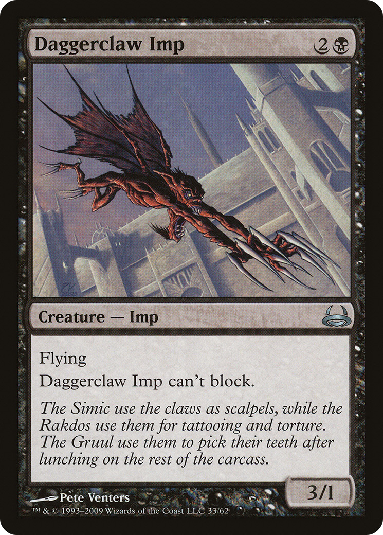 Daggerclaw Imp (DDC-033) [Misc] Duel Decks: Divine vs. Demonic MTG Single Wizards of the Coast