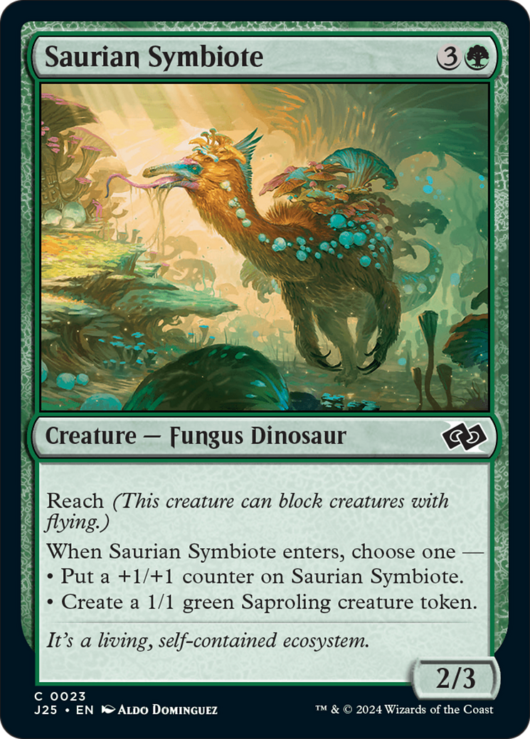 Saurian Symbiote (J25-023) [Foundations Jumpstart] MTG Single Wizards of the Coast