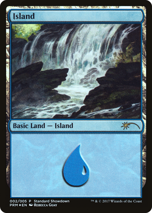 Island (Rebecca Guay) (SSP-002) [XLN Standard Showdown] Foil MTG Single Wizards of the Coast