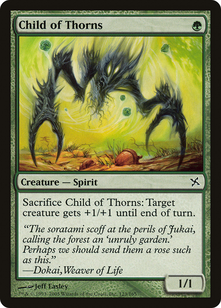 Child of Thorns (BOK-123) [Betrayers of Kamigawa] Foil MTG Single Wizards of the Coast