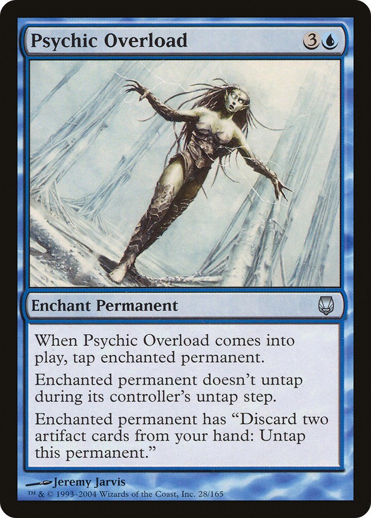 Psychic Overload (DST-028) [Darksteel] MTG Single Wizards of the Coast