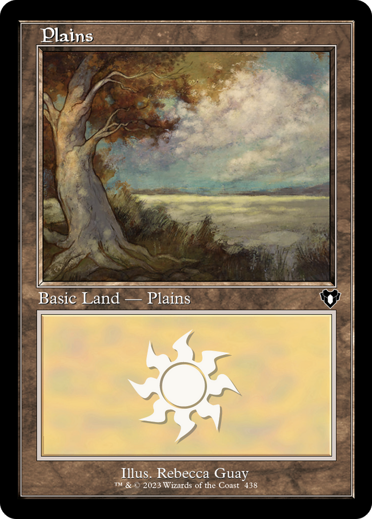 Plains (CMM-438) [Commander Masters] MTG Single Wizards of the Coast