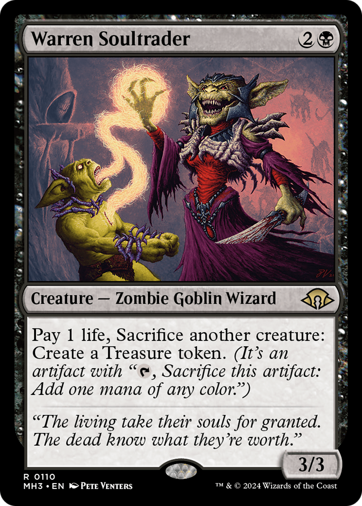 Warren Soultrader (MH3-110) [Modern Horizons 3] MTG Single Modern Horizons 3