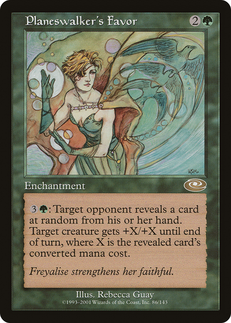 Planeswalker's Favor (PLS-086) [Planeshift] Foil MTG Single Wizards of the Coast