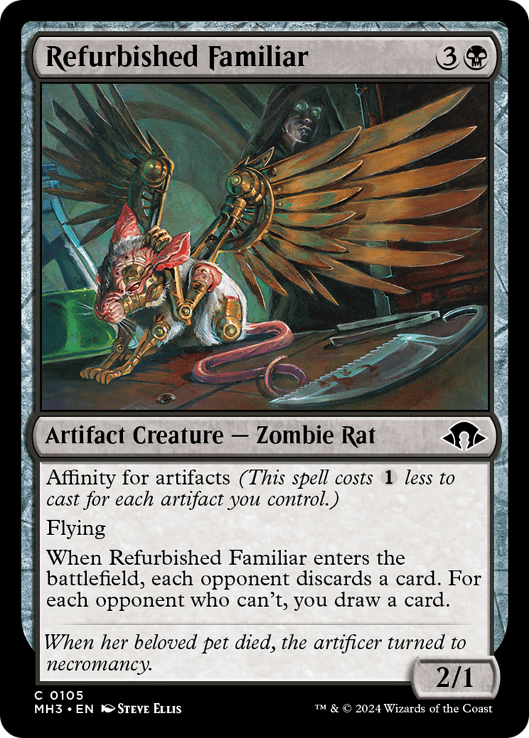 Refurbished Familiar (MH3-105) [Modern Horizons 3] Foil MTG Single Modern Horizons 3