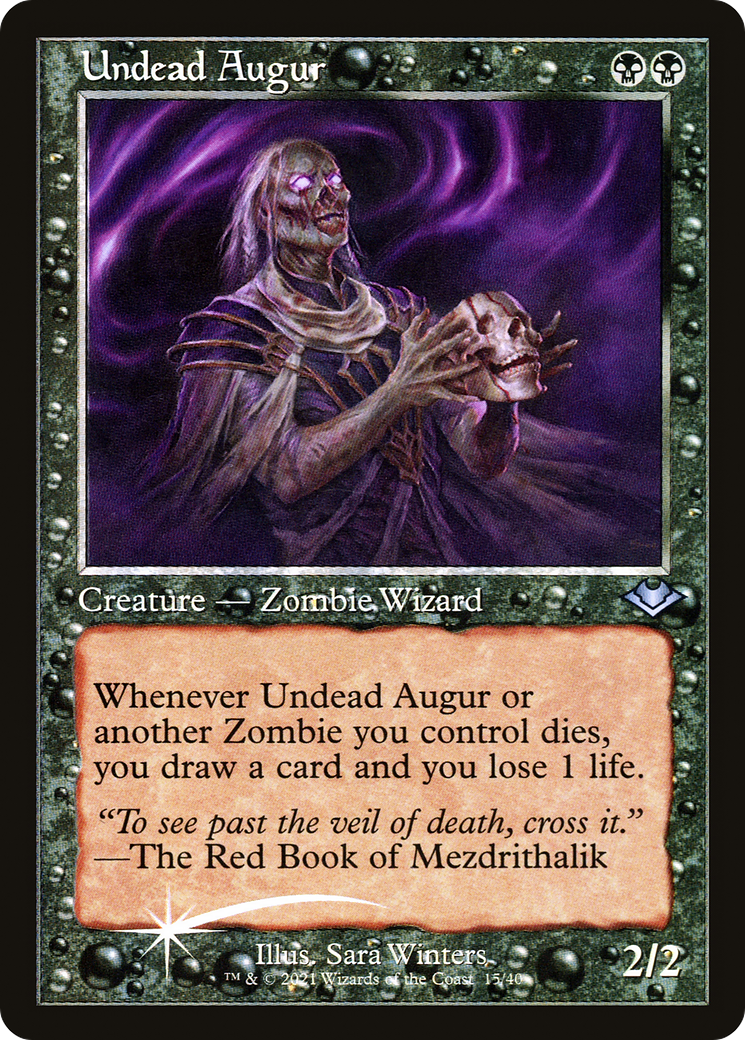 Undead Augur (MH1-015) [Modern Horizons 1 Timeshifts] Foil MTG Single Wizards of the Coast