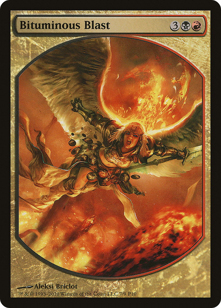 Bituminous Blast (MPRP-007) [Misc] Magic Player Rewards 2010 MTG Single Wizards of the Coast