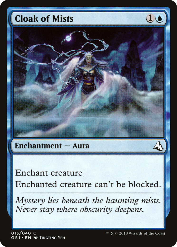 Cloak of Mists (GS1-013) [Misc] Global Series Jiang Yanggu & Mu Yanling MTG Single Wizards of the Coast