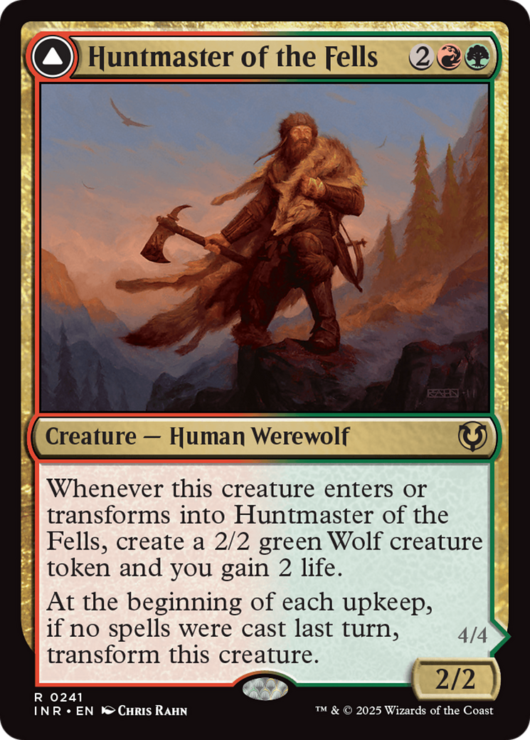Huntmaster of the Fells (INR-241) [Innistrad Remastered] MTG Single Wizards of the Coast