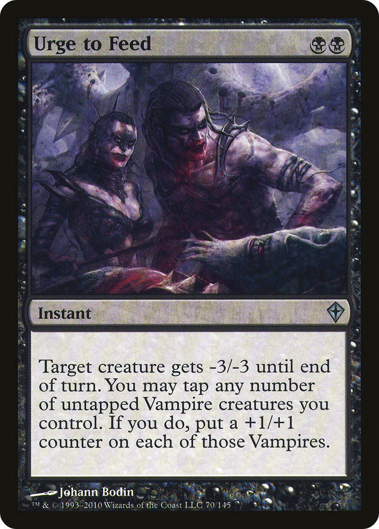Urge to Feed (WWK-070) [Worldwake] MTG Single Wizards of the Coast