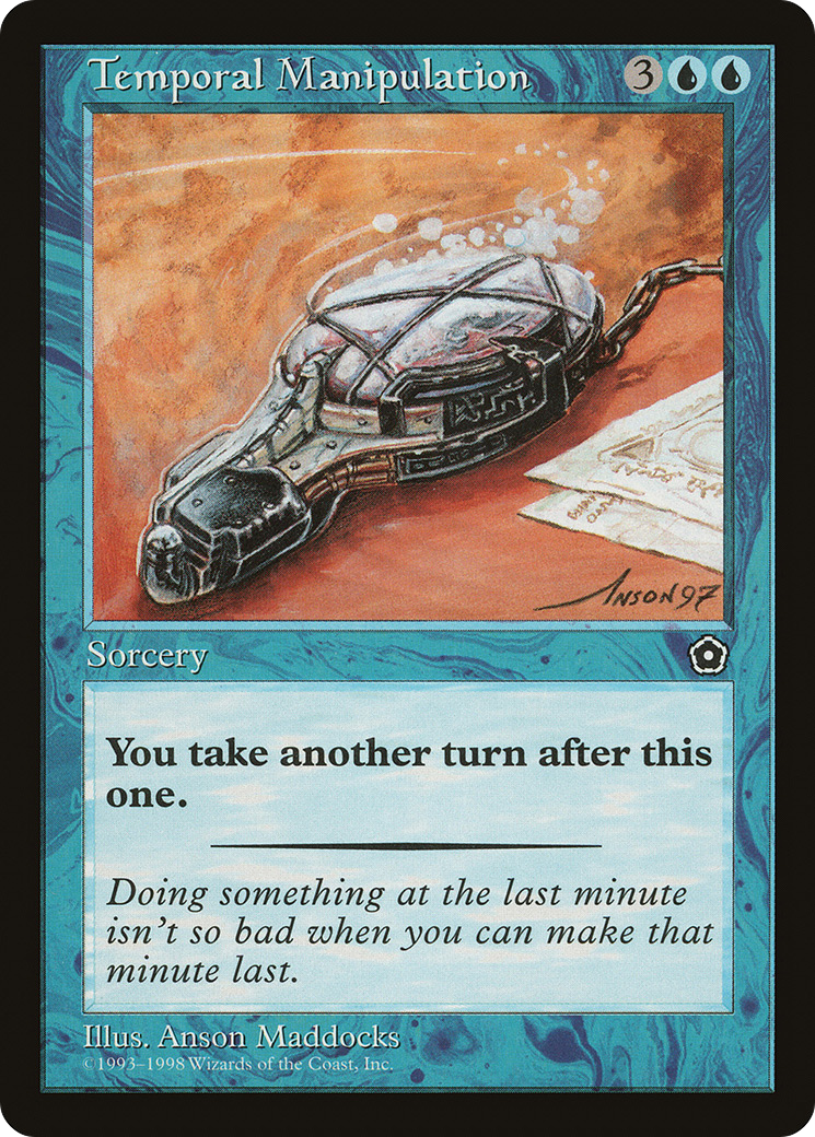 Temporal Manipulation (P02-054) [Misc] Portal Second Age MTG Single Wizards of the Coast
