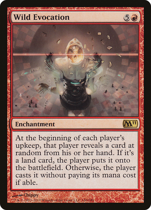 Wild Evocation (M11-160) [Magic 2011] Foil MTG Single Wizards of the Coast