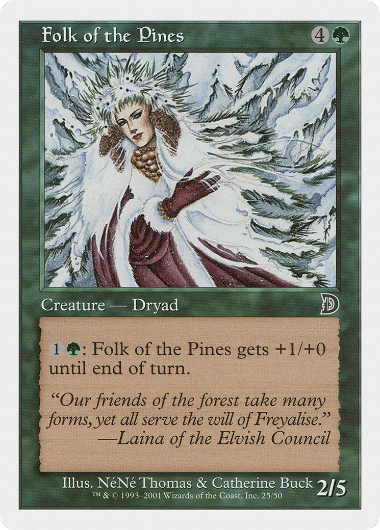 Folk of the Pines (DKM-025) [Misc] Deckmasters MTG Single Wizards of the Coast