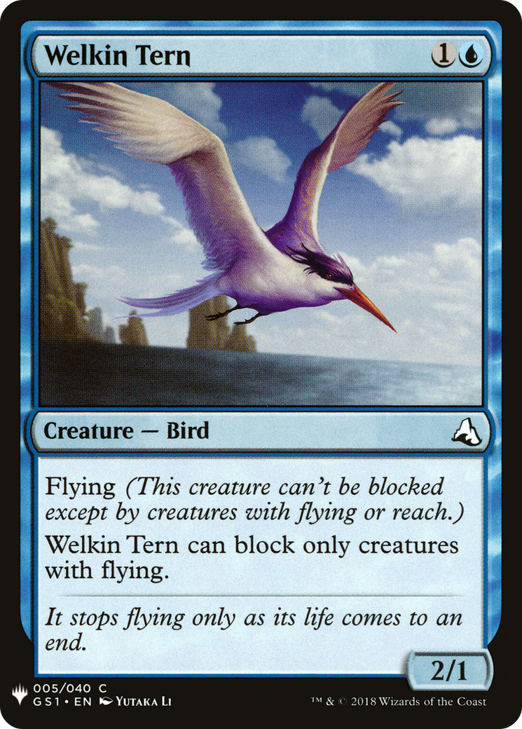 Welkin Tern (LIST-GS1-5) [Mystery Booster] The List MTG Single Wizards of the Coast