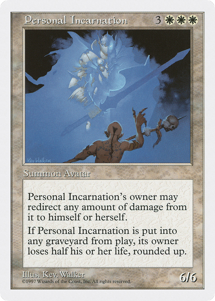 Personal Incarnation (5ED-051) [Fifth Edition] MTG Single Wizards of the Coast