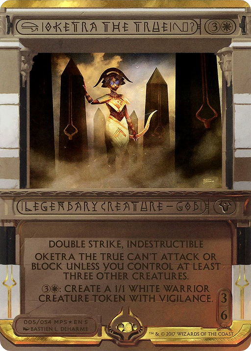 Oketra the True (MPS2-005) [Amonkhet Invocations] (Borderless) Foil MTG Single Wizards of the Coast