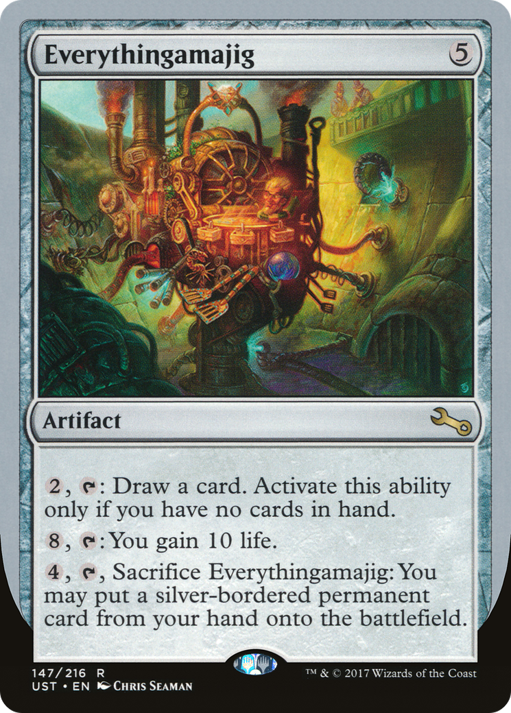 Everythingamajig (B) (UST-147) [Unstable] Foil MTG Single Wizards of the Coast