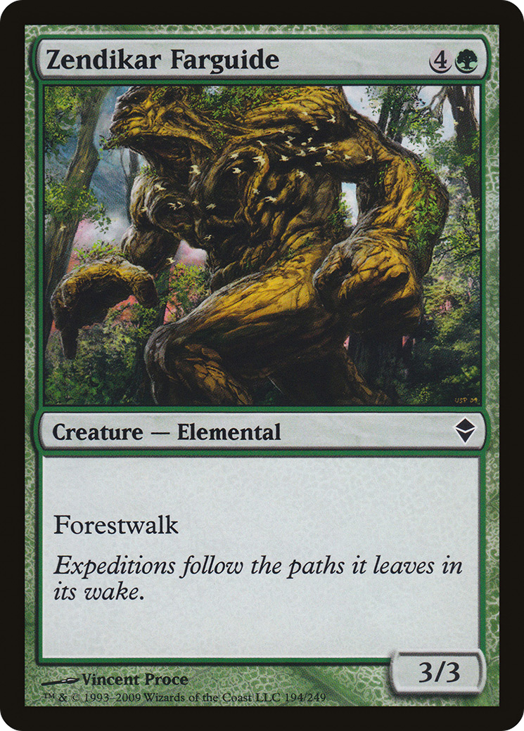 Zendikar Farguide (ZEN-194) [Zendikar] Foil MTG Single Wizards of the Coast