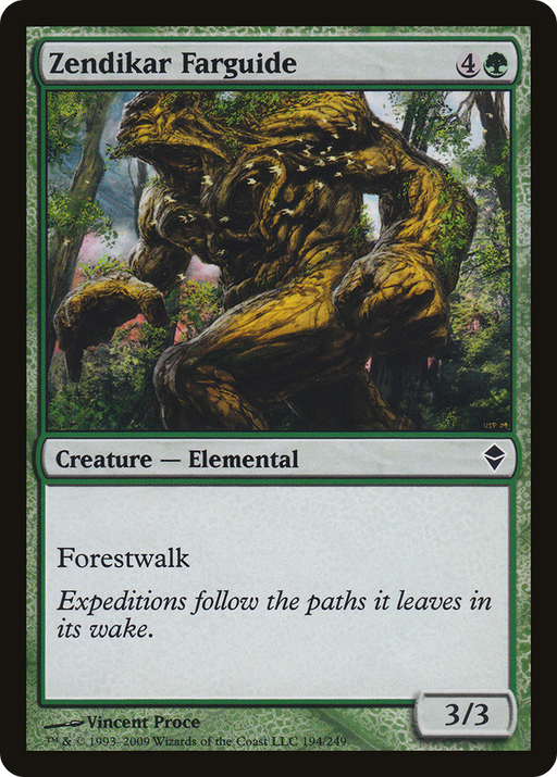 Zendikar Farguide (ZEN-194) [Zendikar] Foil MTG Single Wizards of the Coast