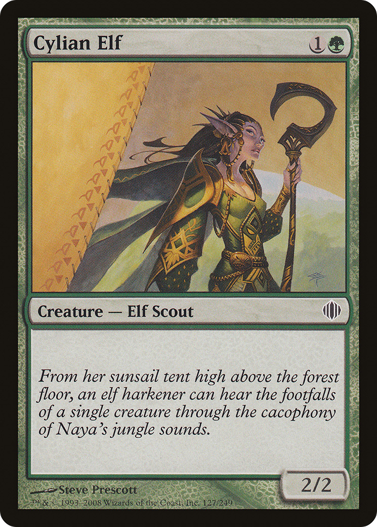 Cylian Elf (ALA-127) [Shards of Alara] Foil MTG Single Wizards of the Coast