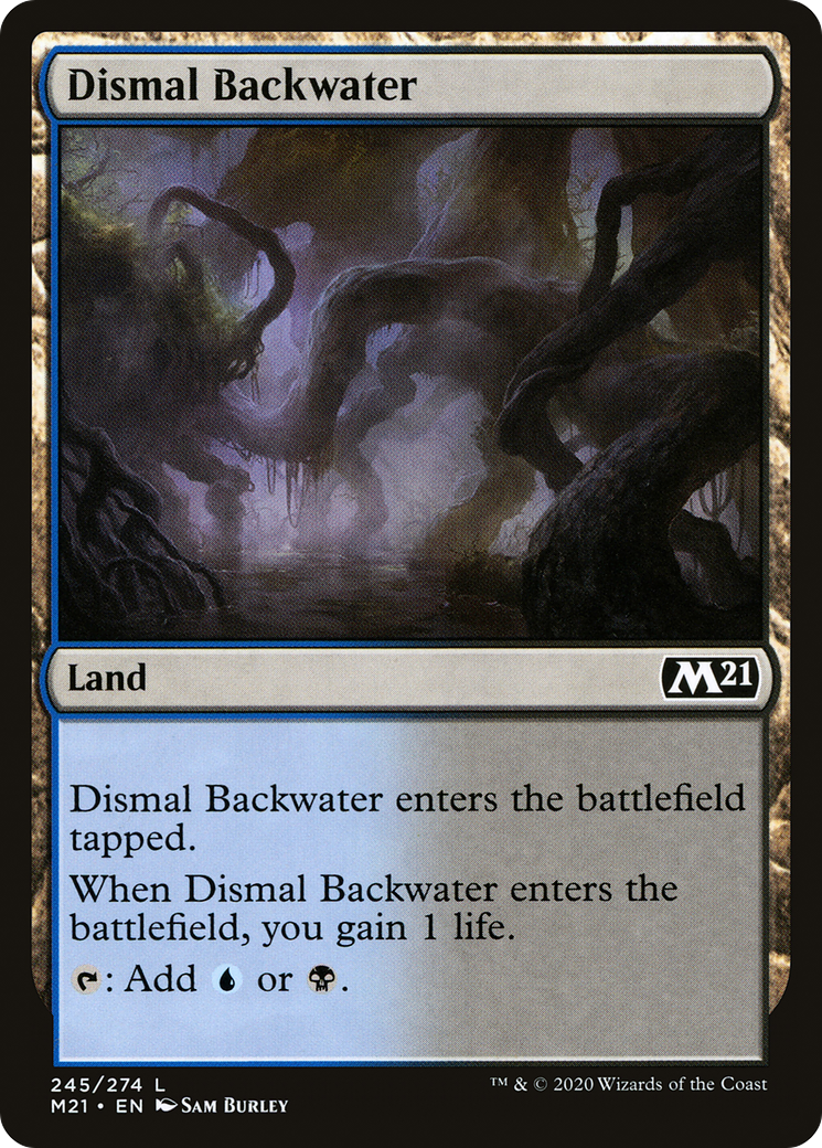 Dismal Backwater (M21-245) [Core Set 2021] MTG Single Wizards of the Coast