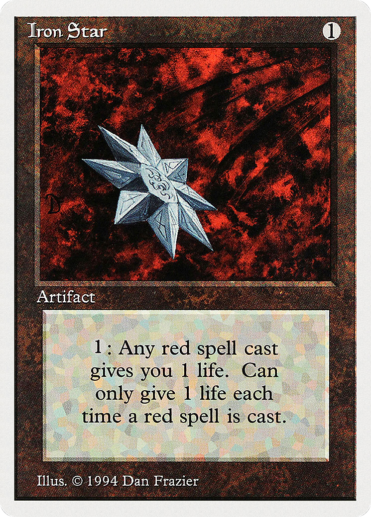 Iron Star (SUM-252) [Misc] Summer Magic / Edgar MTG Single Wizards of the Coast