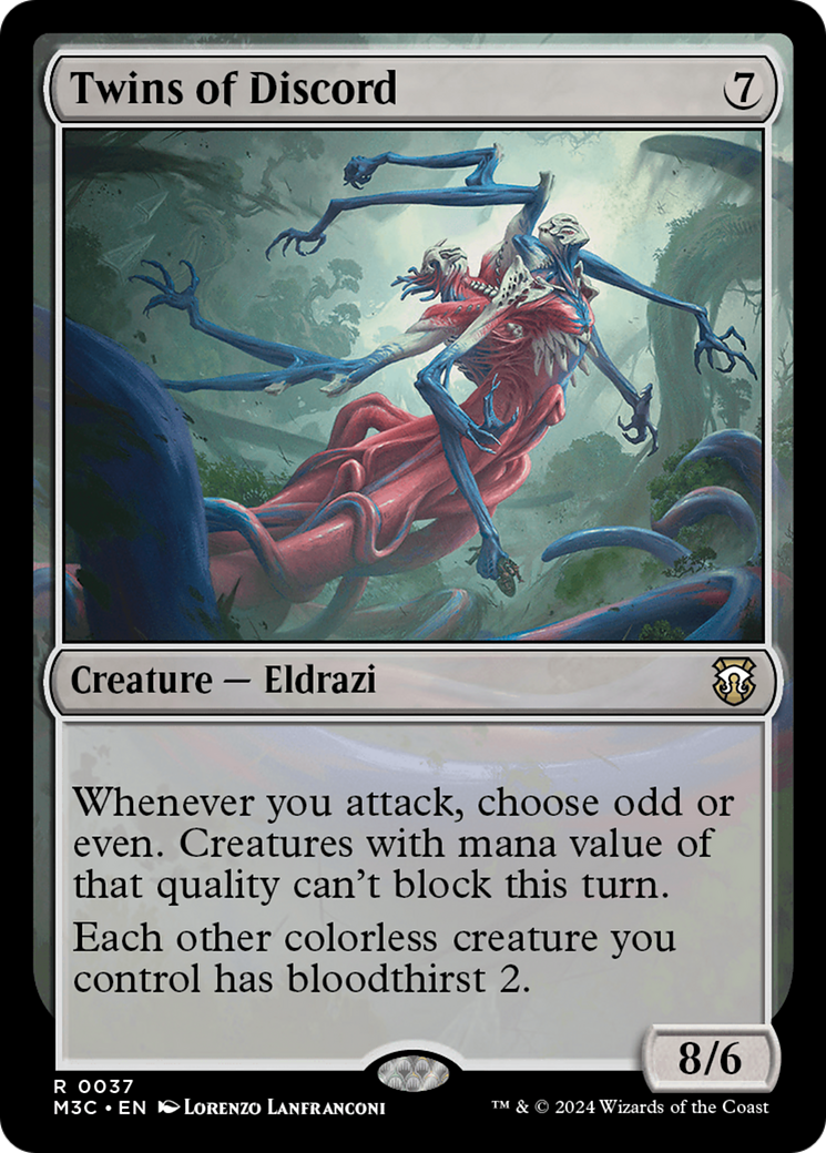 Twins of Discord (M3C-037) [Modern Horizons 3 Commander] MTG Single Wizards of the Coast