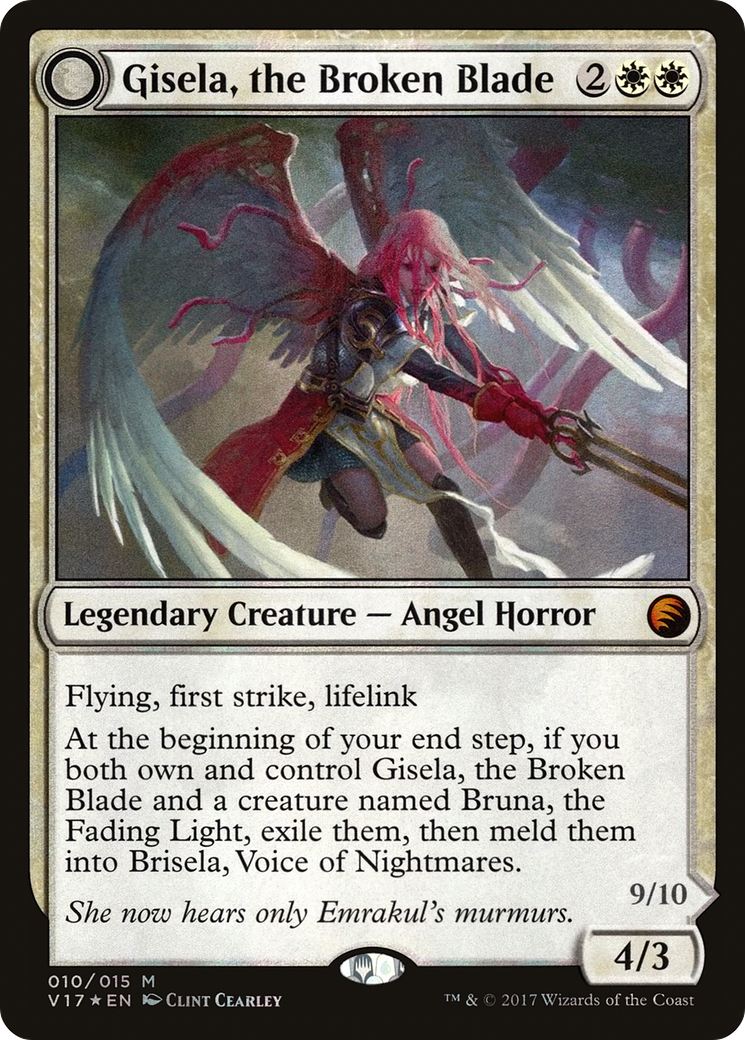 Gisela, the Broken Blade (V17-010) [Misc] From the Vault: Transform Foil MTG Single Wizards of the Coast
