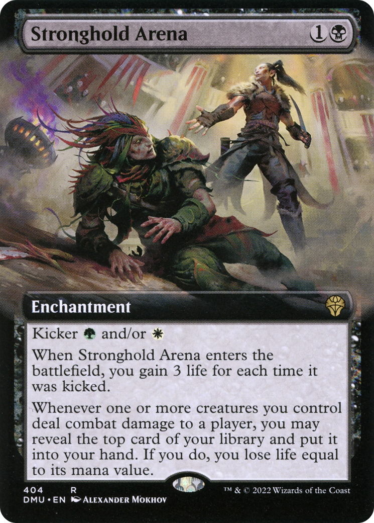 Stronghold Arena (DMU-404) [Dominaria United] (Extended Art) MTG Single Wizards of the Coast